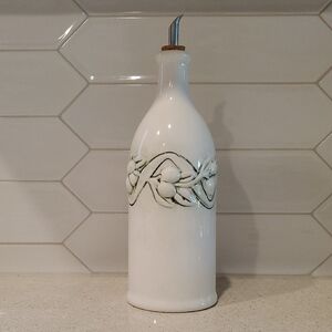 Decorative Ceramic Olive Oil Dispenser